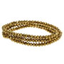 1b cristal fatetat auriu  4x3mm(GSLAK 022)