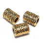 Margele din metal, auriu antichizat, 9.5x7 mm