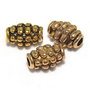 Margele din metal, auriu antichizat, 7x5 mm