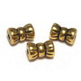 Margele din metal, auriu antichizat, 6x4 mm
