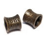 Margele din metal, cupru, 12x13 mm