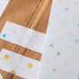 15 buc  - Stickere imprimate -  confetti triunghiulare