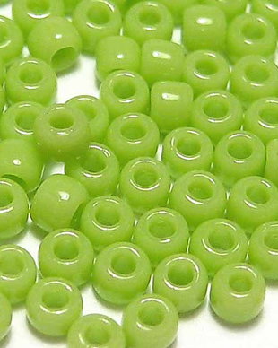 Margele TOHO, 15/0, Opaque Sour Apple - 10 grame