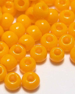 Margele TOHO, 11/0, Opaque Orange - 20 grame