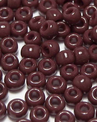 Margele TOHO, 11/0, Opaque Oxblood-10 grame