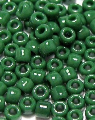Margele TOHO, 11/0, Opaque Pine Green-10 grame