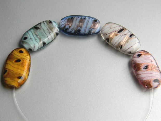 Margele sticla lampwork BN63-MIX