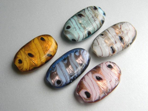 Margele sticla lampwork BN63-MIX