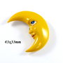 6301 - Magnet pt frigider, semiluna, ceramica