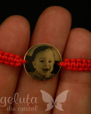 Bratara portret aur 14k