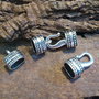 1set Inchizatoare hook gravata,22x13mm - 14x13mm (SALAK 125)