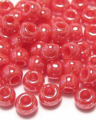 Margele TOHO, 11/0, Opaque-Lustered Cherry- 20 grame
