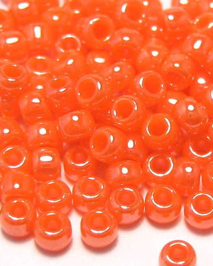 Margele TOHO, 11/0, Opaque- Lustered Pumpkin-10 grame