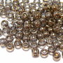 Margele TOHO, 15/0, Gold-Lustered Montana Blue - 10 grame