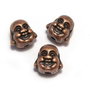 Margele din metal, cupru, 9.5x10x9 mm