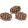 Margele din metal, cupru, 7x5 mm