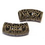 Distantier tubular, bronz, 22x11 mm