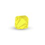 Cristale din sticla, biconice, 3.5x4 mm, citrin