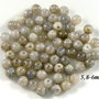 6321 - (10buc) Labradorit, sfere 5,8-6mm