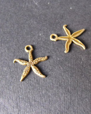 PANDANTIV BRONZ STEA DE MARE - 19 X 17 MM