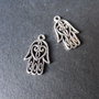 PANDANTIV MANA HAMSA - 21 X 12 MM