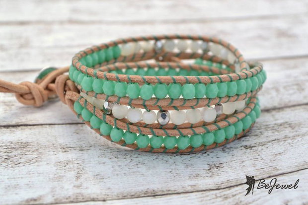 Bratara wrap ''Mint''