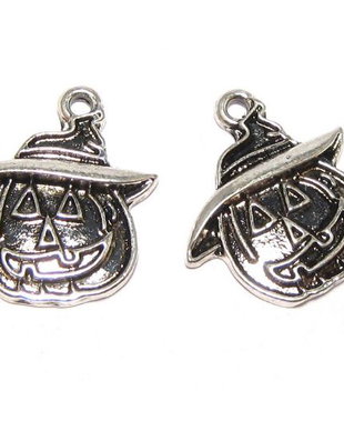 Pandantiv / charm metalic, dovleac, 20x17 mm