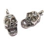 Pandantiv / charm metalic, craniu, 18x16 mm
