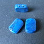 LAPIS LAZULI 2 ORIFICII - 20 X 14 X 6 MM