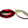 Cabochon din sticla, 17x32 mm, siam