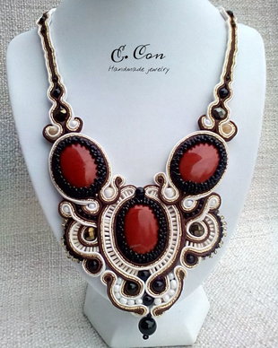 Colier soutache -reducere