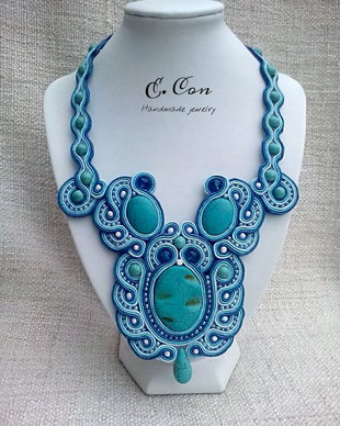 Colier soutache -reducere