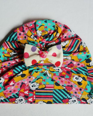Turban dublu Minnie-Mickey