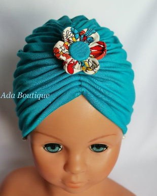 Turban turquoise