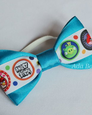 Papion copii Angry Birds turquoise
