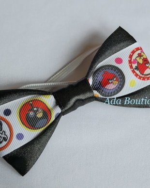 Papion copii Angry Birds negru