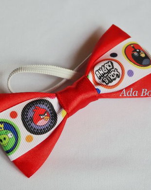 Papion copii Angry Birds rosu