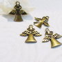 1b pandantiv,charm,ingeras bronz 25x20mm ( BZ0039 )