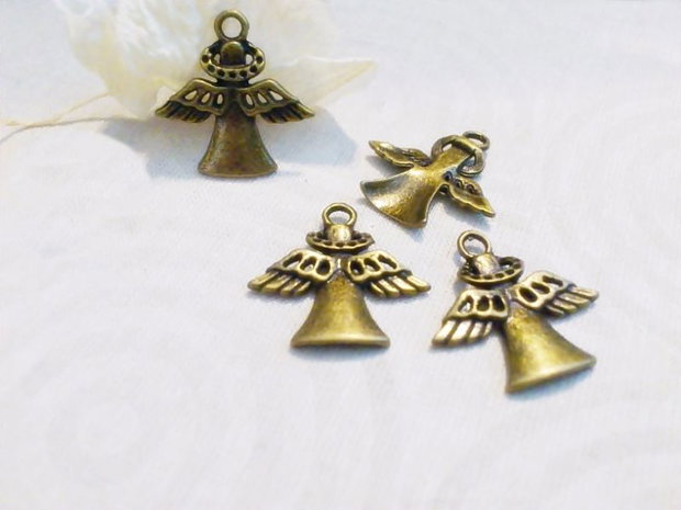 1b pandantiv,charm,ingeras bronz 25x20mm ( BZ0039 )