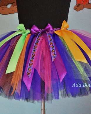 Fustita tutu vrajitoare-Halloween-mod1-unicat