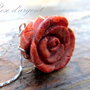 REZERVAT G. Pandantiv/lant argint trandafir coral ROSE