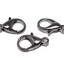 Inchizatoare lobster, metalica, 14x8 mm, gunmetal