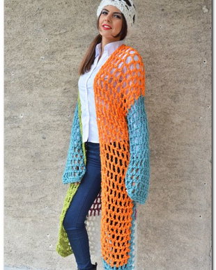 jacheta/cardigan crosetat