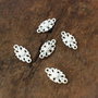 1b Link placat argint, dantelat 16 x 8mm(SPLAK 102)
