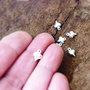 1b Charm placat argint,inimioara 6mm (SP0091)