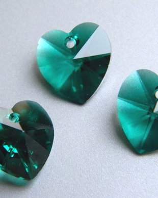 Pandantiv Swarovski - inima 14 mm - 205