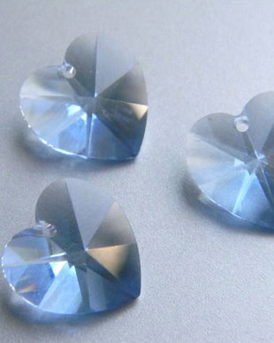 Pandantiv Swarovski - inima 14 mm - 211