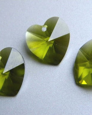 Pandantiv Swarovski - inima 14 mm - 228
