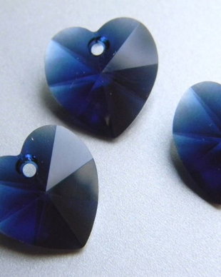 Pandantiv Swarovski - inima 14 mm - 288