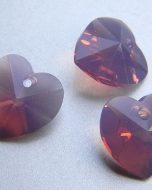 Pandantiv Swarovski - inima 14 mm - 398